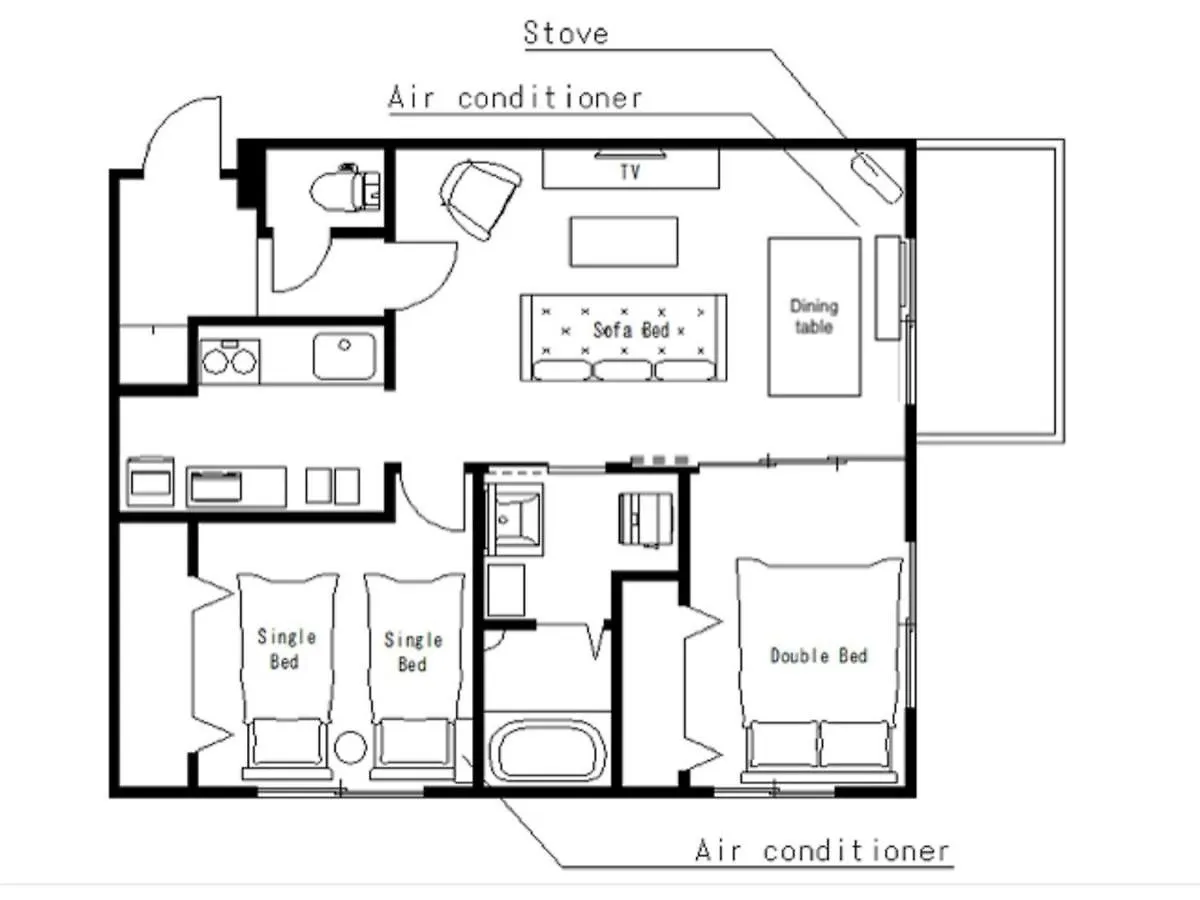 Hassamu 3 Jo 1-11-1 Corole Kotoni - Vacation Stay 11469 Sapporo